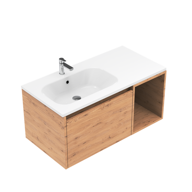 Savanna Single Tier Wall Hung Vanity